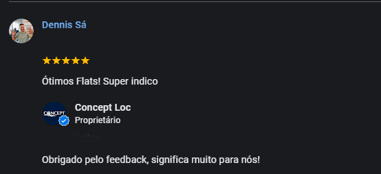 Print da avaliação 2 de cliente Alexandre Ótica